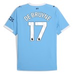 Günstige Fußballtrikots Manchester City De Bruyne 17 Heimtrikot 2025-26 Kurzarm